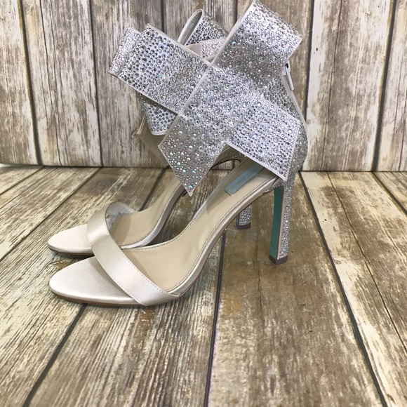 betsey johnson blue bottoms